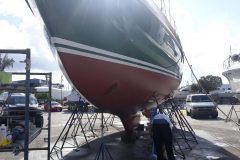 Before Boat Polishing - Before 8