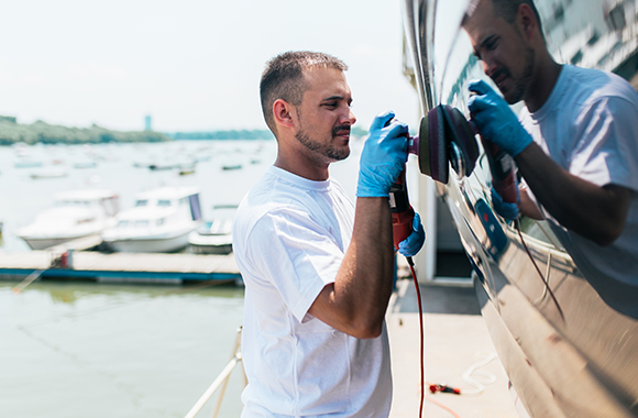 Boat Detailing in Pompano Beach, Florida